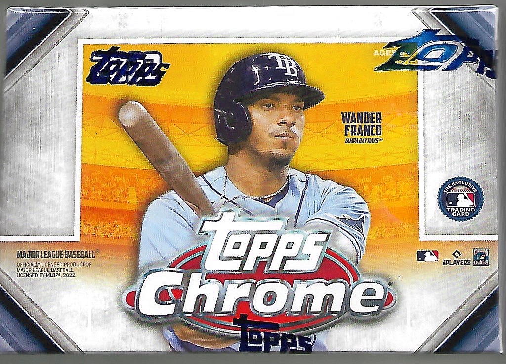 2022 Topps Chrome Baseball Blaster 32 cards