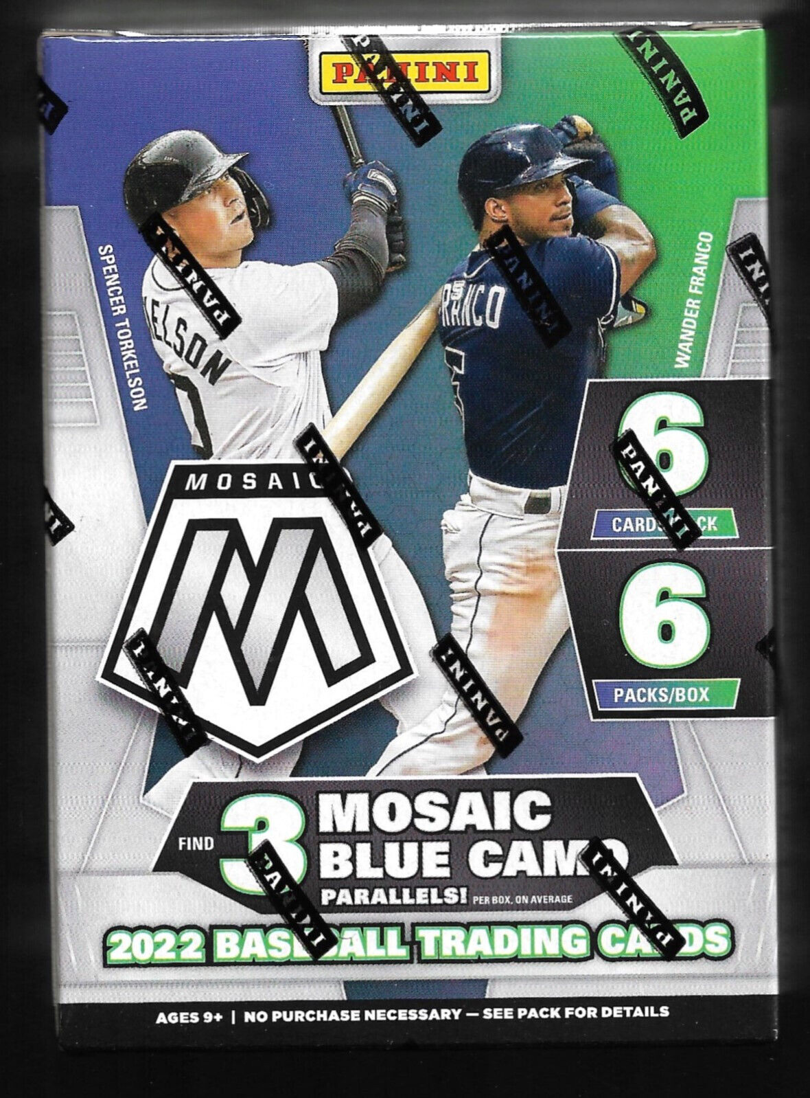 2022 Panini Mosaic Baseball Blaster 36 cards