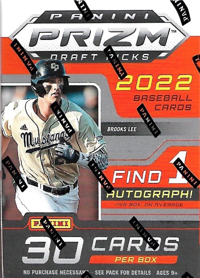 2022 Panini Prizm Draft Picks Baseball Blaster 30 cards