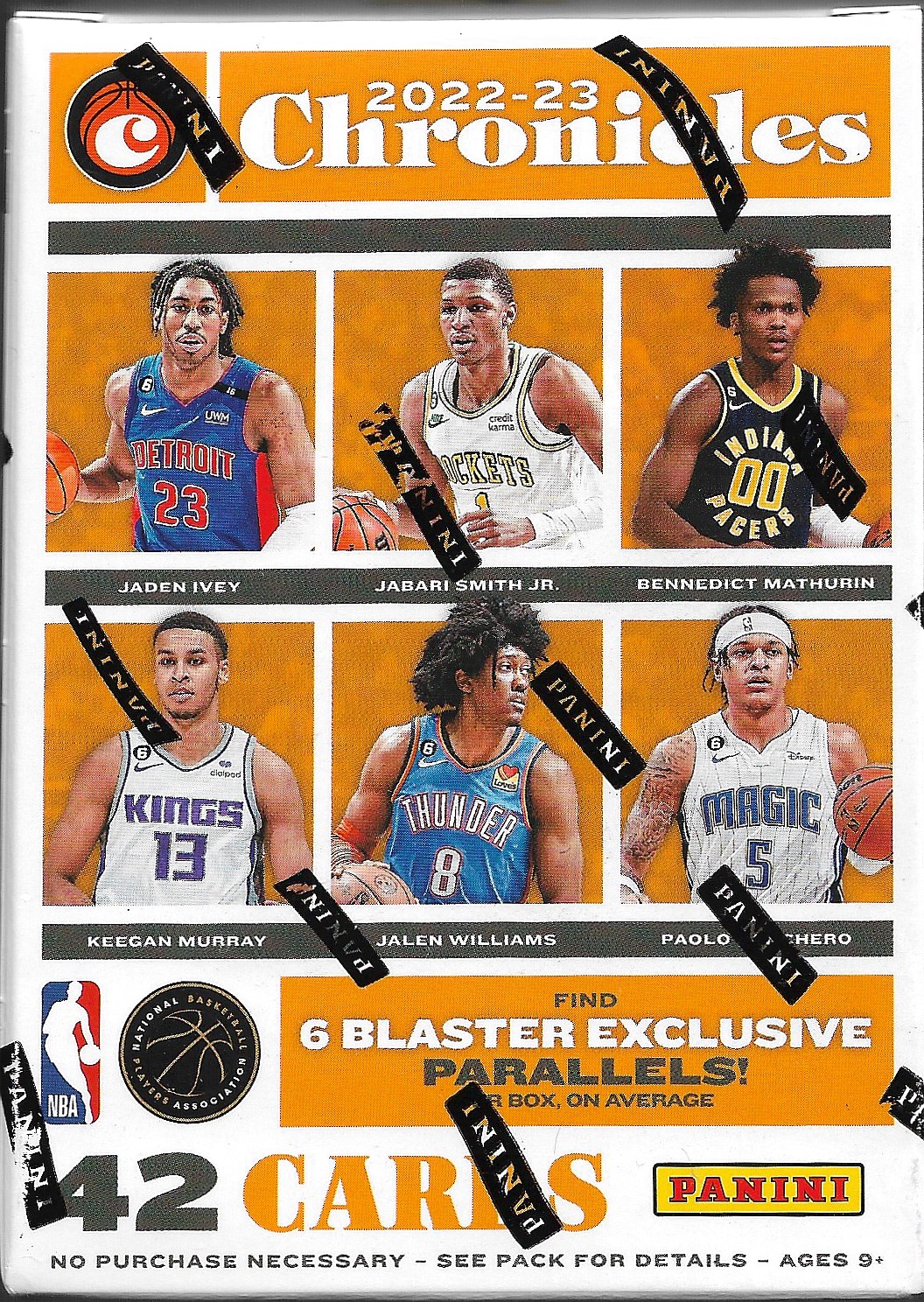 2022-23 Panini Chronicles Basketball Blaster 42 cards