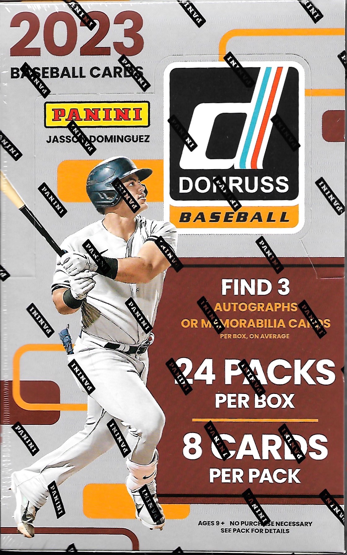 2023 Panini Donruss Baseball Hobby Box 192 cards