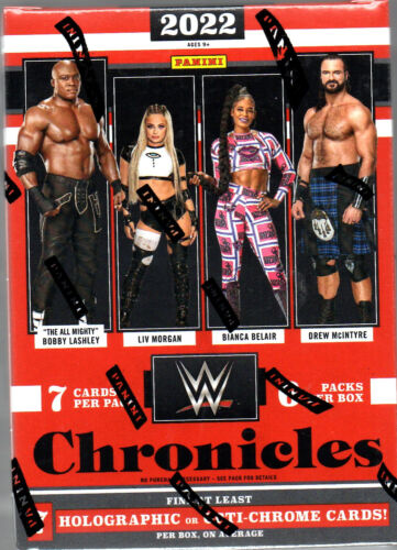 Panini 2022 Chronicles WWE Wrestling Blaster Box - 6 Packs