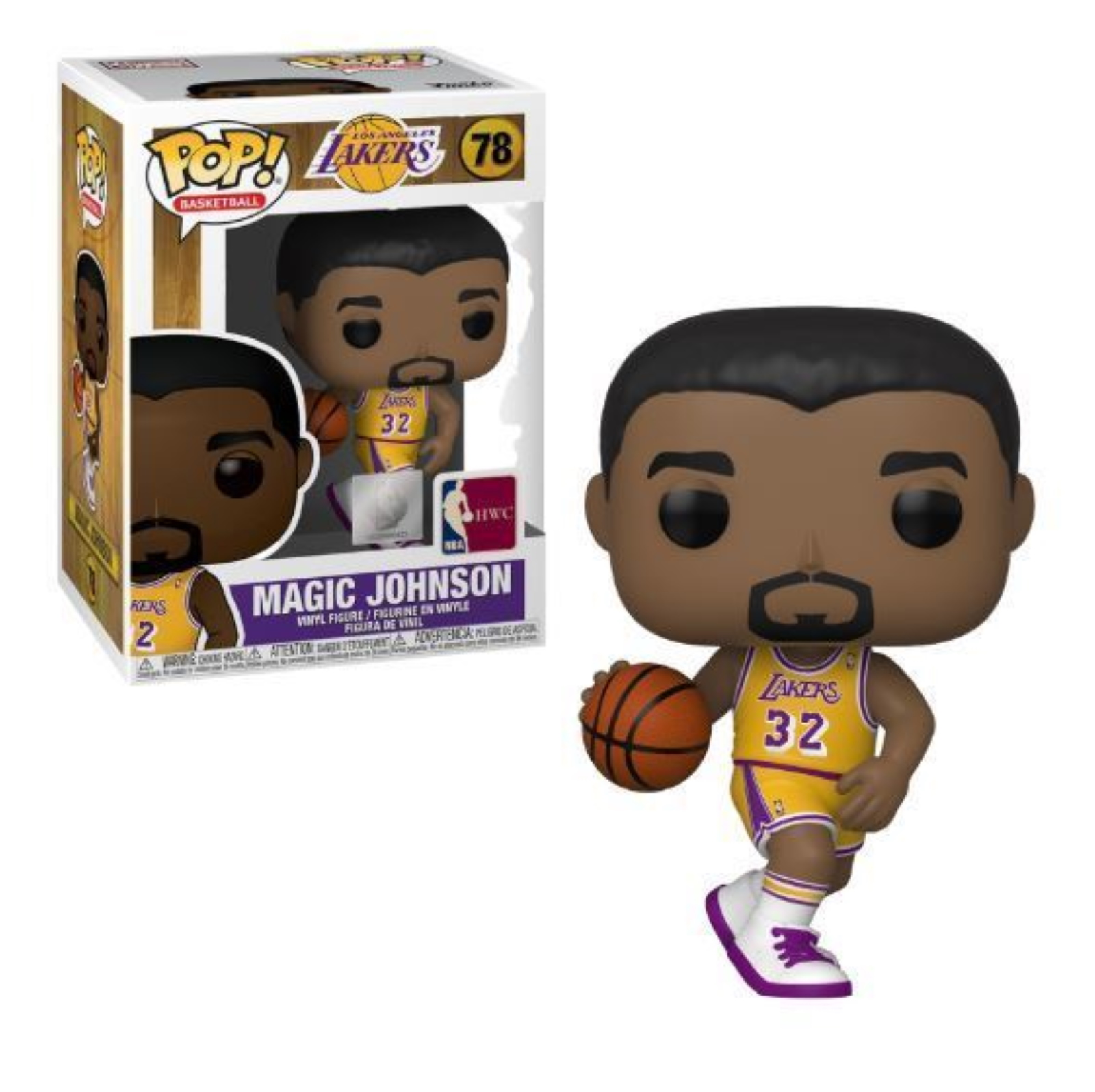 Pop! Basketball #78 Magic Johnson Los Angeles Lakers Funko Vinyl figure