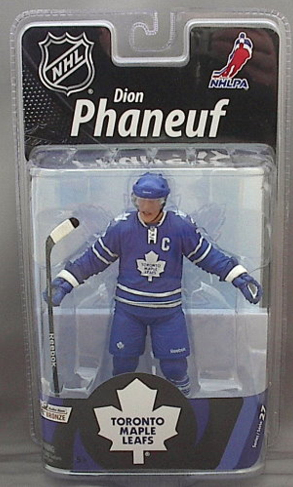 Dion Phaneuf NHL Series 27 McFarlane figure Toronto Maple Leafs