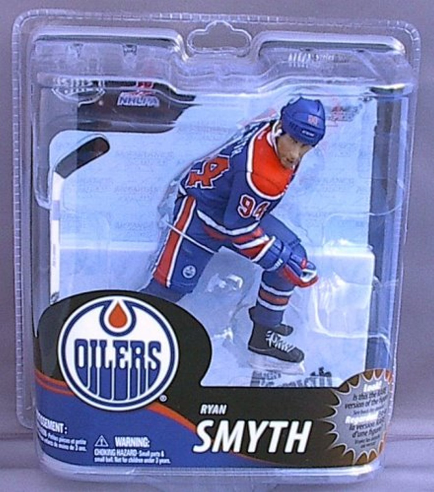 Ryan Smyth NHL Series 30 McFarlane figure Edmonton Oilers