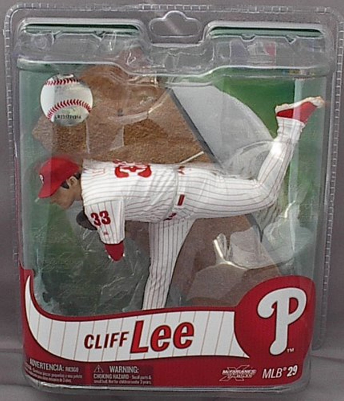 Cliff Lee MLB Series 29 McFarlane figure Philadelphia Phillies
