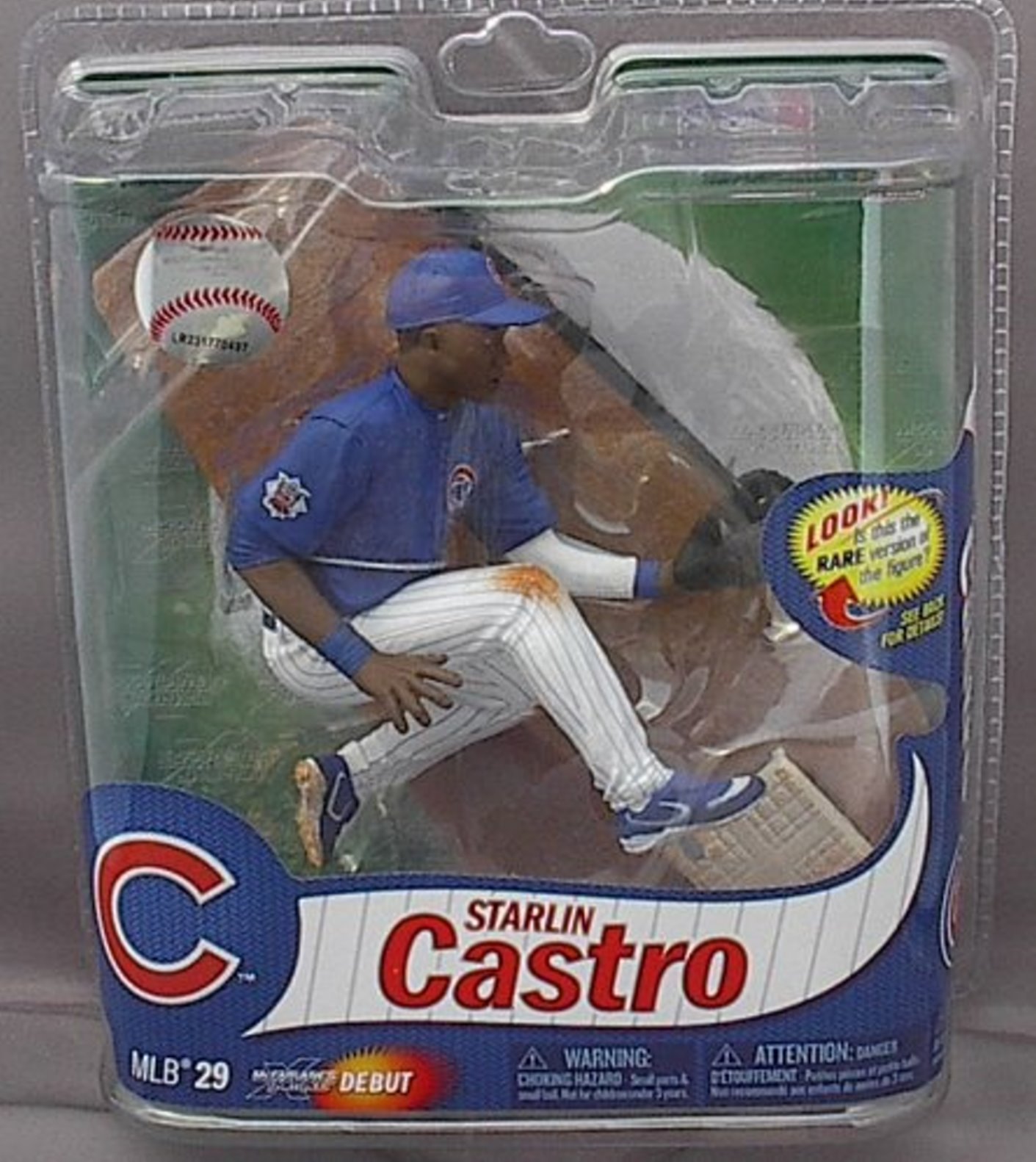 Starlin Castro MLB Series 29 McFarlane figure Chicago Cubs