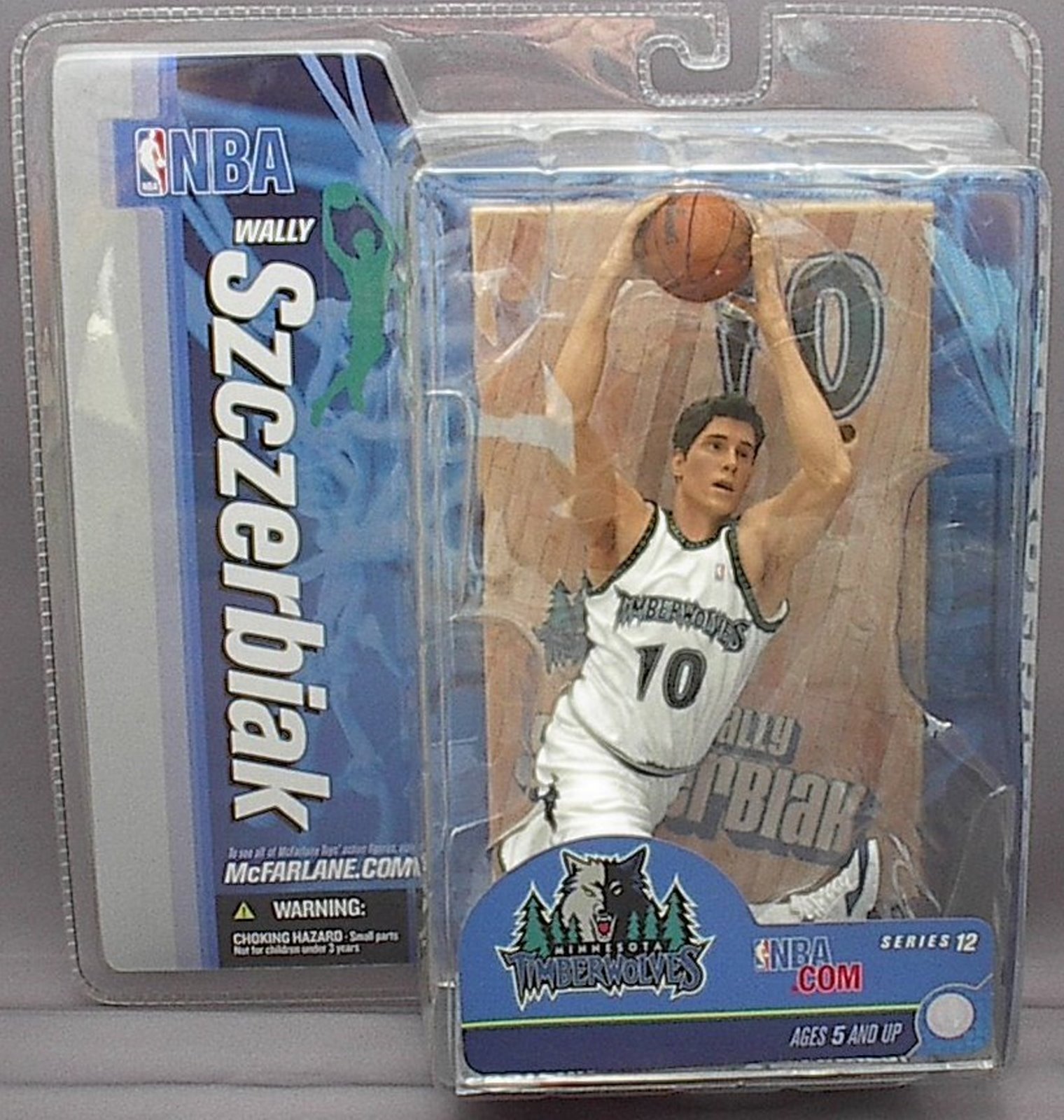 Wally Szczerbiak NBA Series 12 McFarlane figure CHASE Minnesota Timberwolves