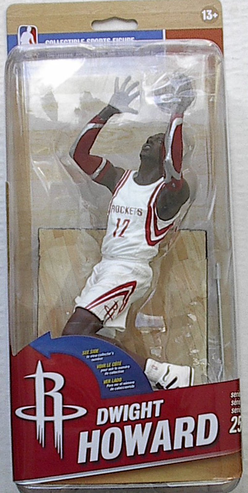 Dwight Howard NBA Series 25 McFarlane figure Houston Rockets