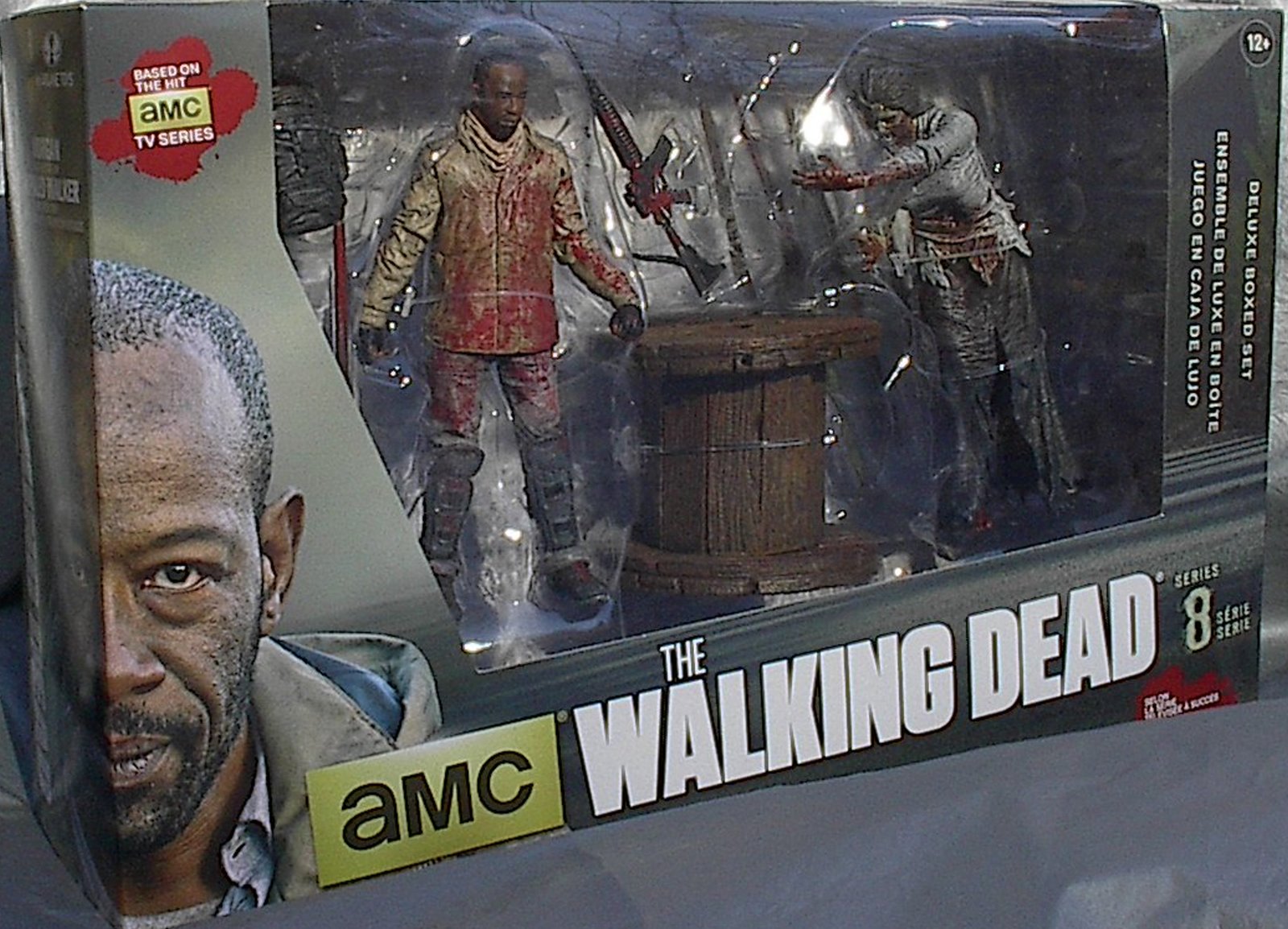 Morgan with Impaled WalkerTV Series The Walking Dead McFarlane Deluxe Box Set