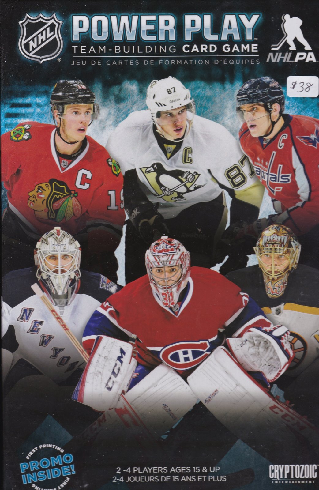 NHL Power Play Team-Building Card Game