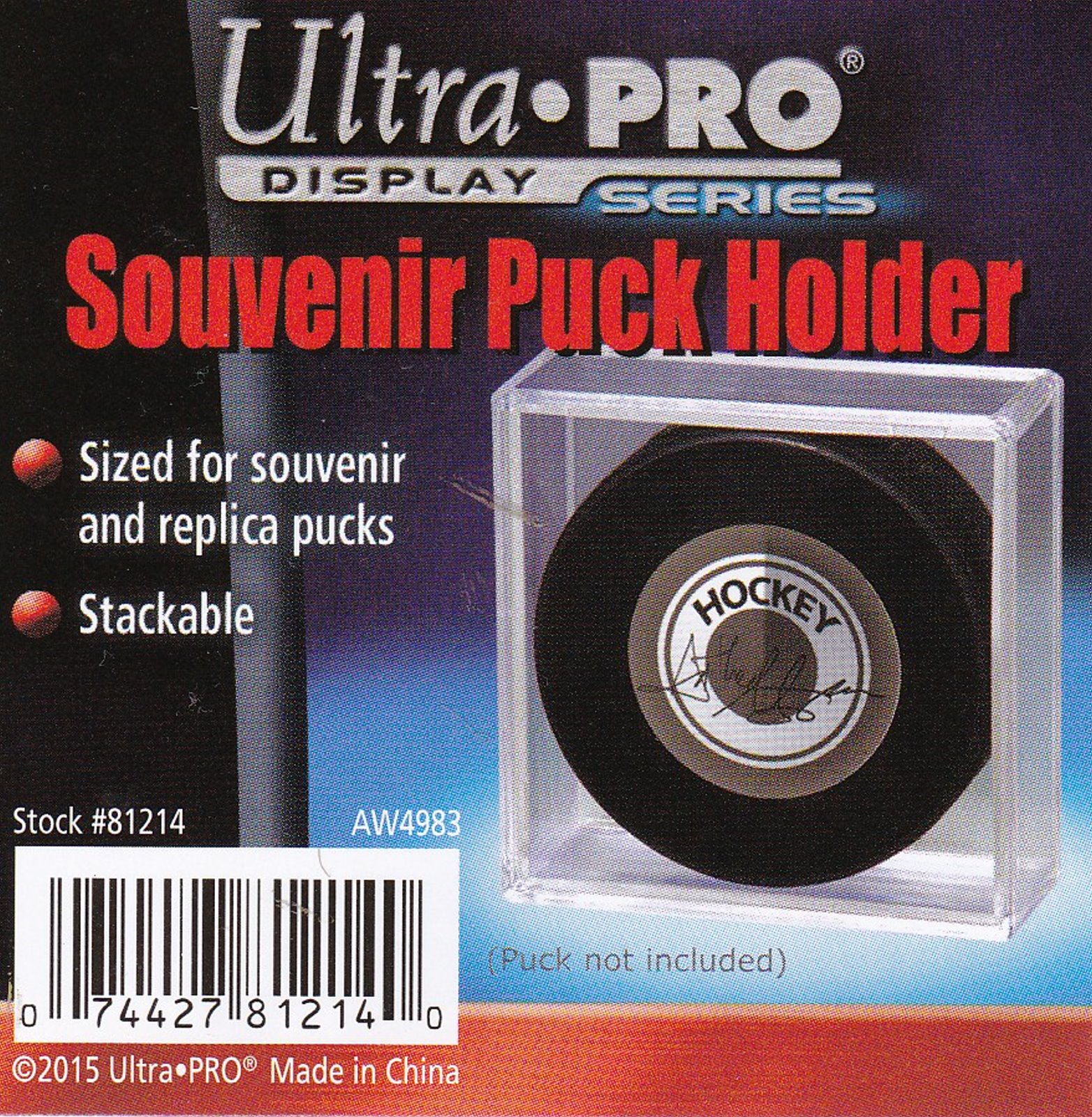 Ultra Pro Souvenir Puck Holder