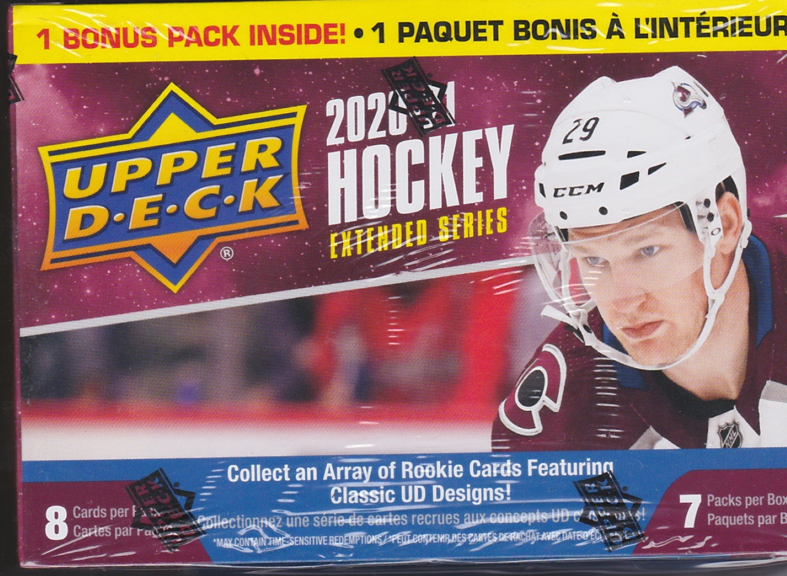 2021 Upper Deck Extended Series Blaster 7 packs