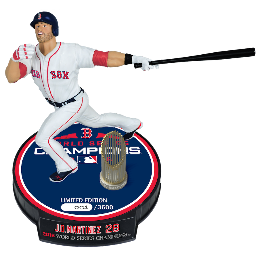 J.D. Martinez Boston Red Sox 2018 World Series Champions Imports Dragon 6" Limited Edition Figure