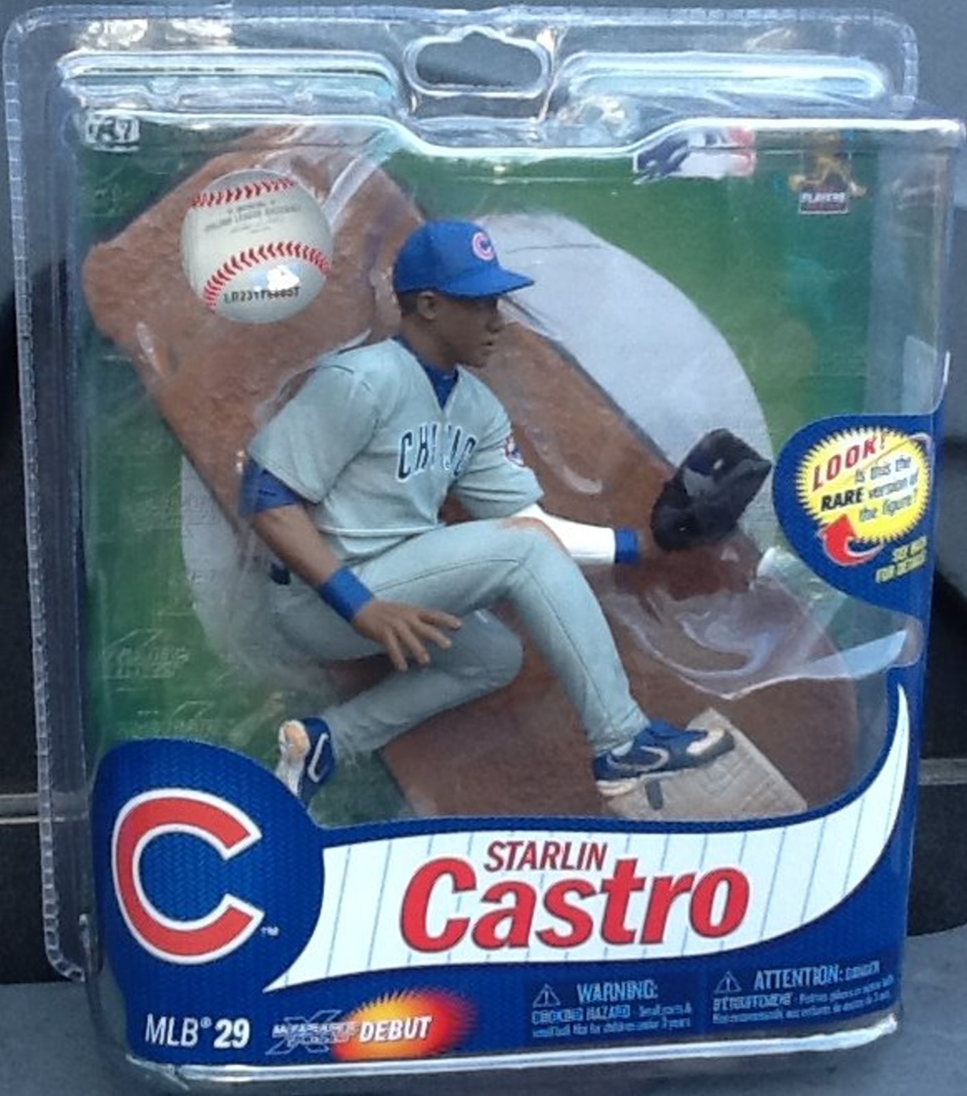 Starlin Castro MLB Series 29 Bronze Collectors' Level McFarlane figure Chicago Cubs