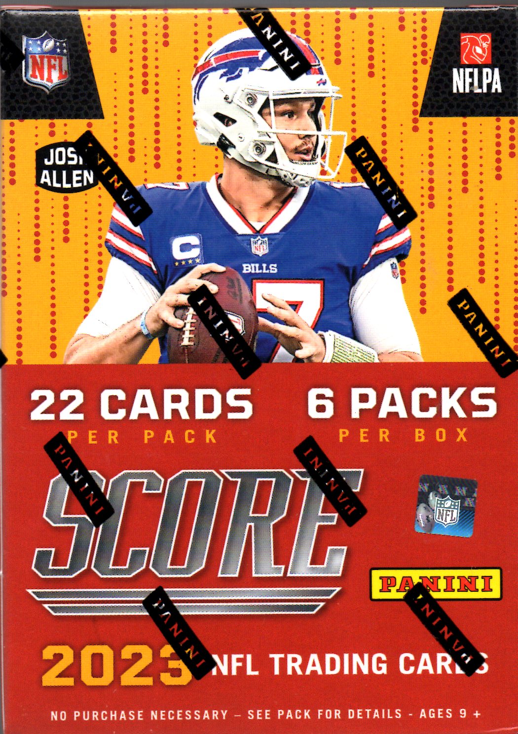 2023 Panini Score Football Blaster Box 132 Cards