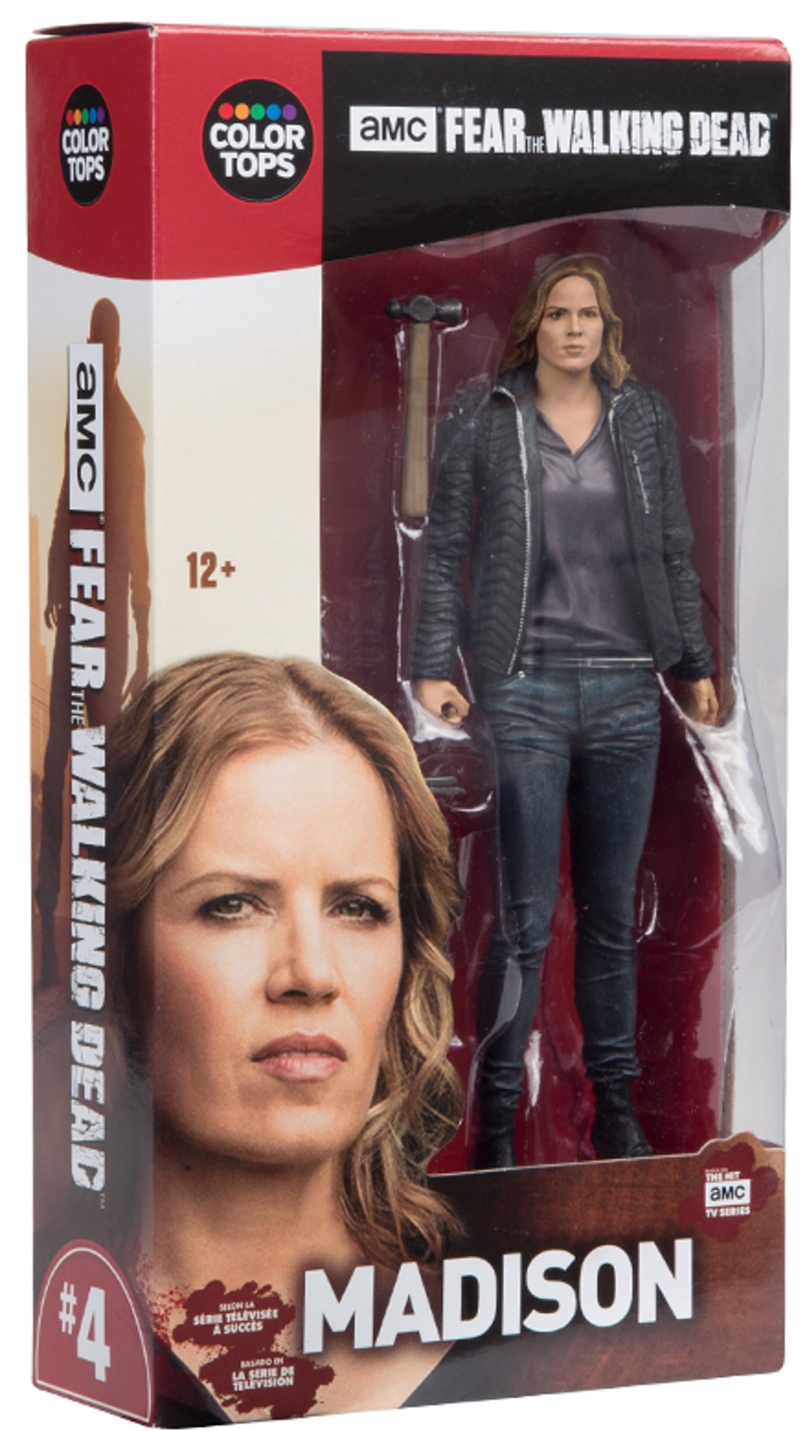 COLOR TOPS RED WAVE #04 FEAR THE WALKING DEAD - MADISON CLARK 7" ACTION FIGURE