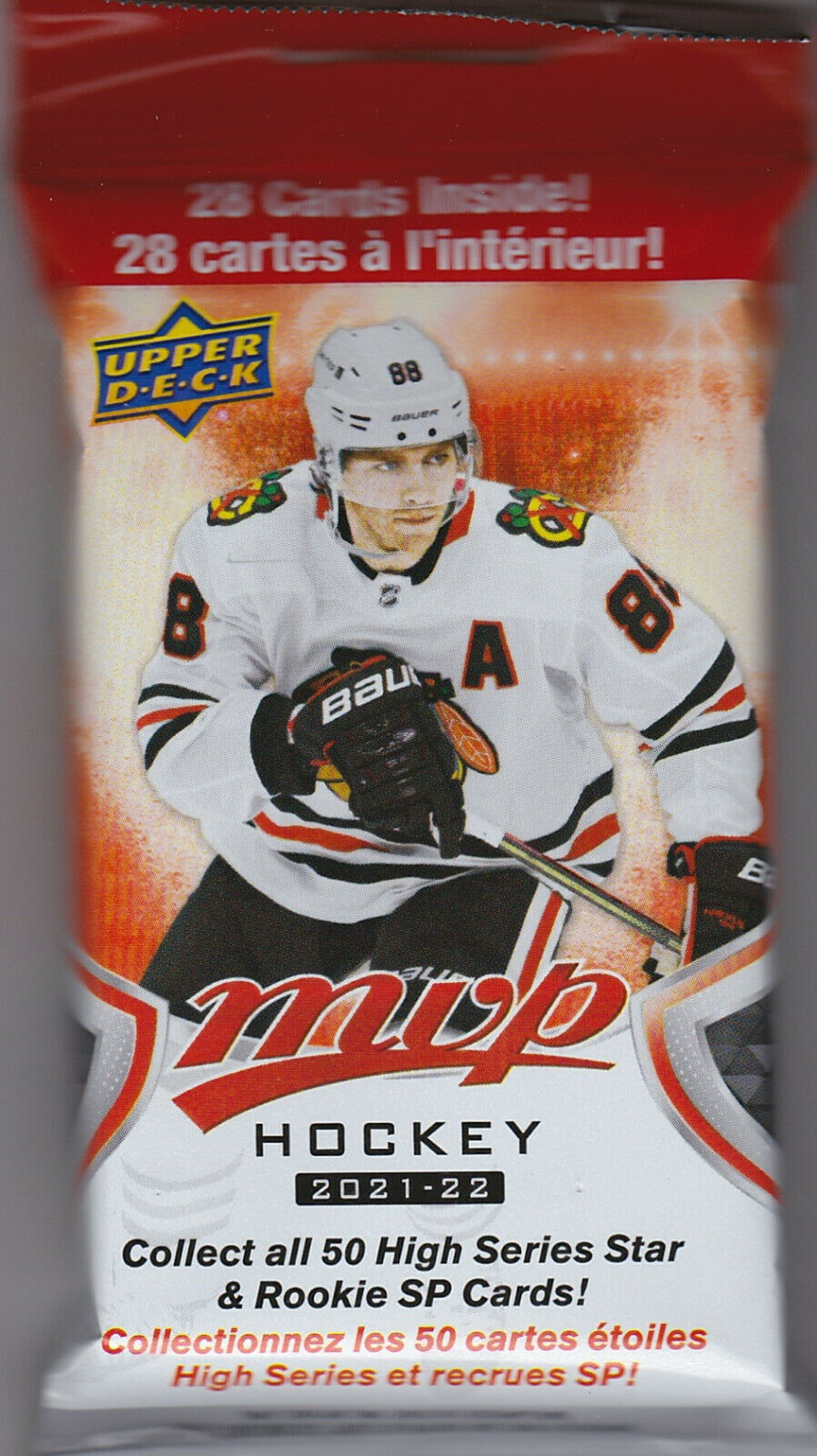 2021 Upper Deck MVP Hockey Fat Pack 28 cards