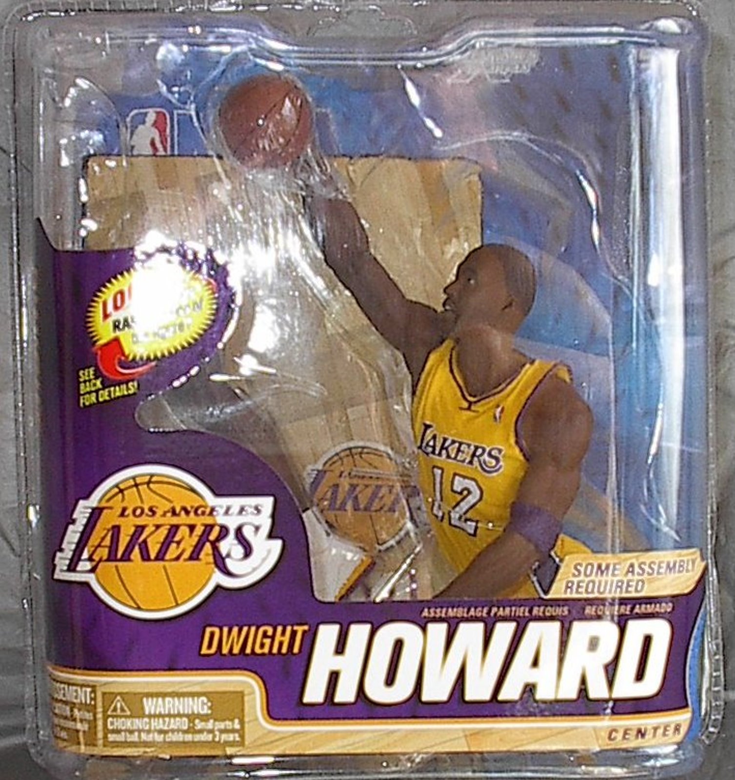 Dwight Howard NBA Series 22 McFarlane figure Los Angeles Lakers