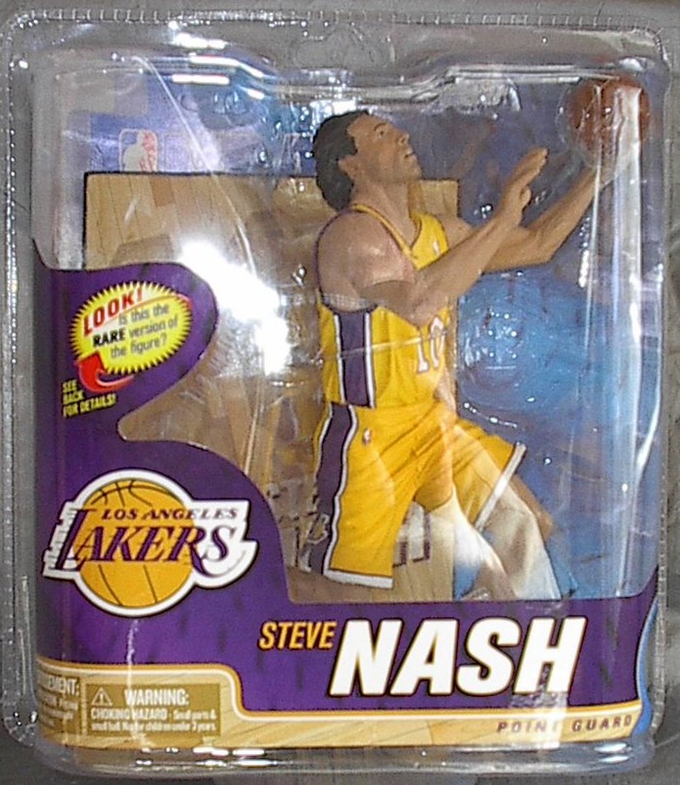 Steve Nash NBA Series 22 McFarlane figure Los Angeles Lakers